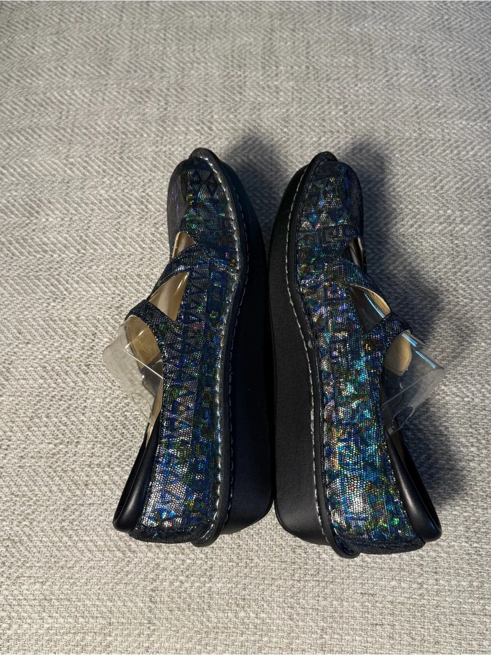 Alegria Blue Multi Mary Jane Comfort Shoe